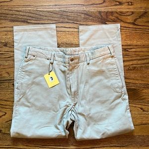 NWT Duck Head mens khaki pants 36x30